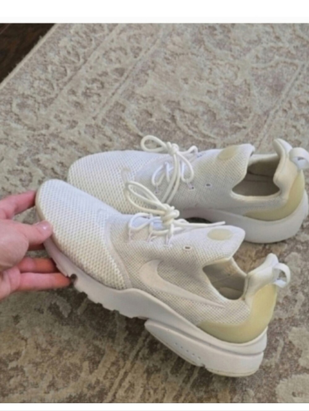 Women's White Nike Sneakers size 9,5